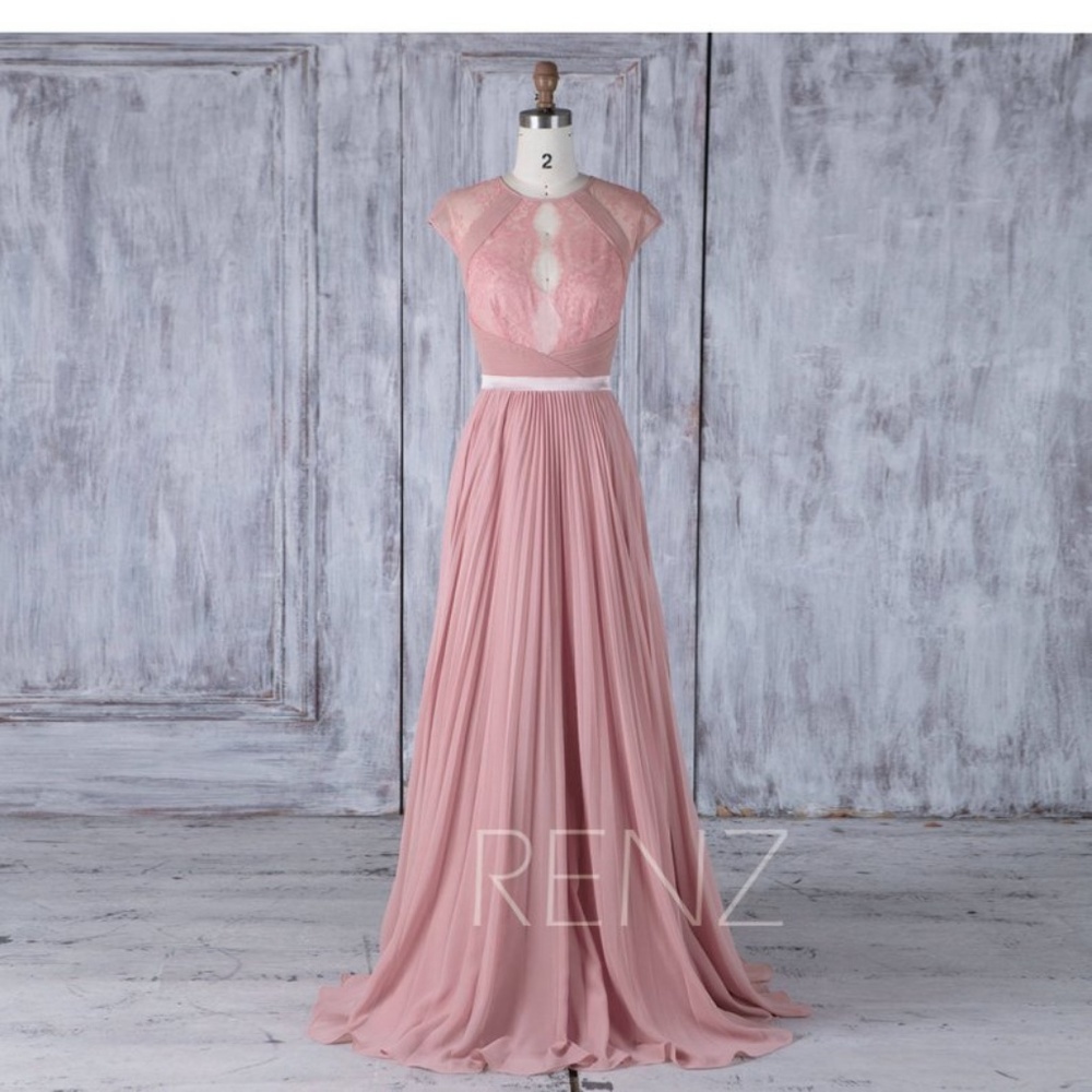 Dusty Rose/Blush Renz Rags Formal Dress